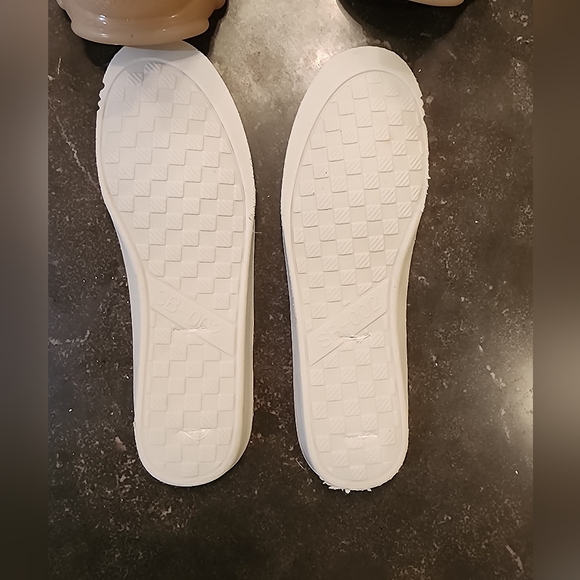 Steve Madden Bling nude/natural fashion lifestyle sneakers in size 7M - Picture 8 of 11